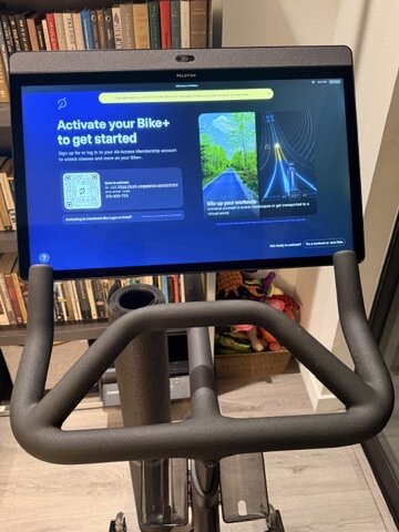 2021 Peloton Bike Plus (PRICE REDUCED) – Very Good Condition, Includes Mat & Weights – Los Angeles, CA - Image 4