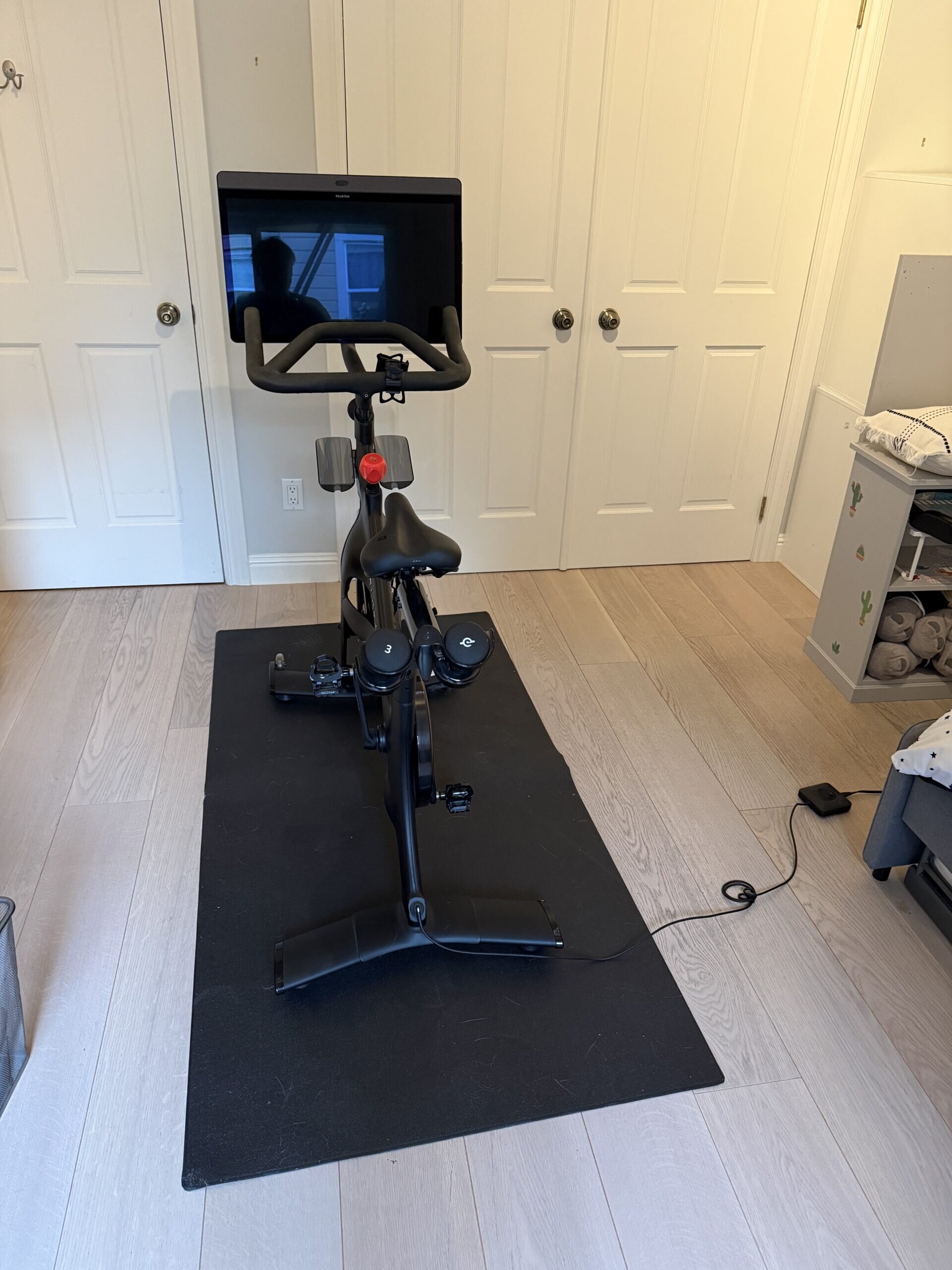 2020 Peloton Bike Plus Works Well with Shoes Mat and Weights – San Francisco, CA - Image 6