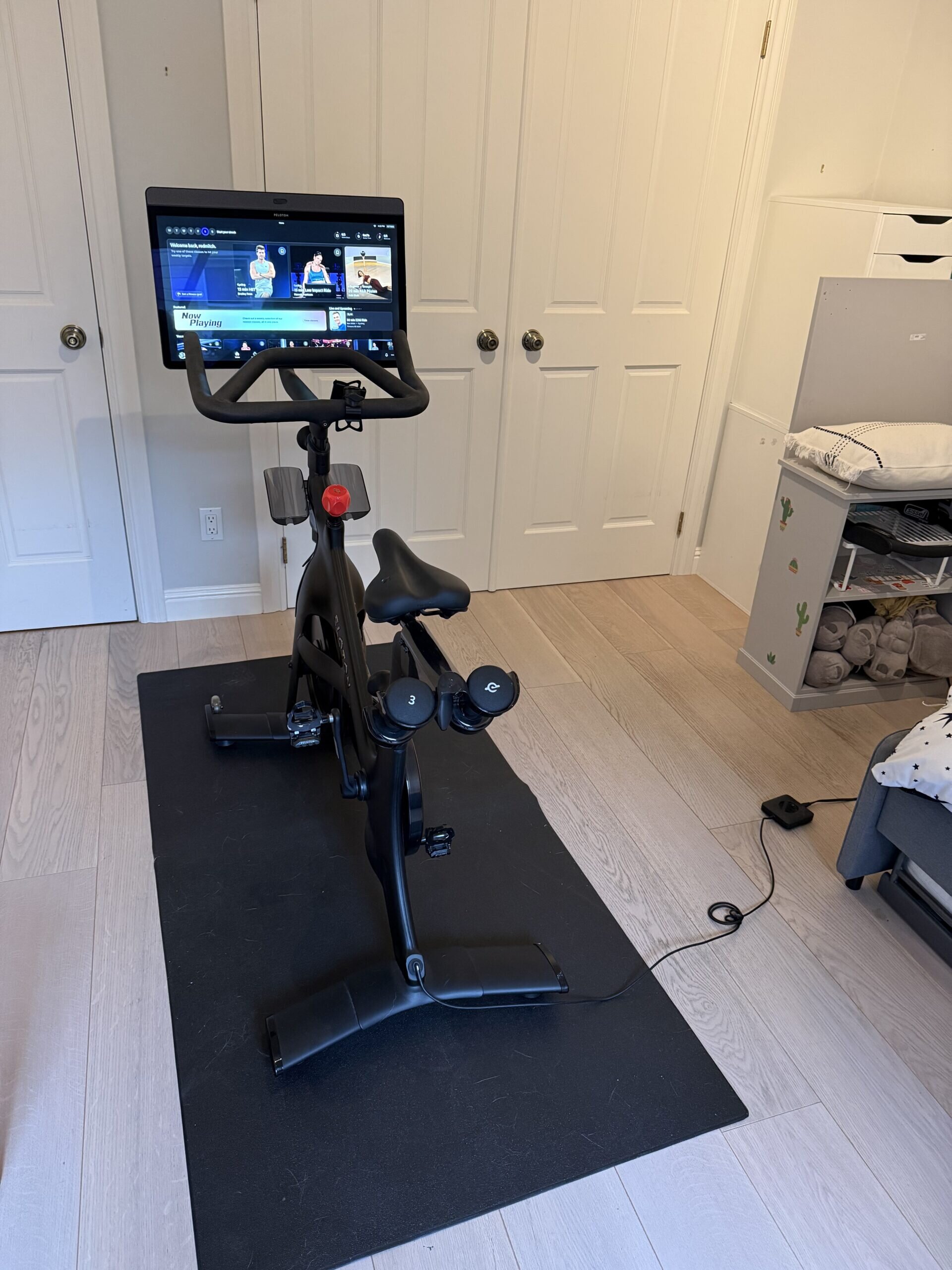 2020 Peloton Bike Plus Works Well with Shoes Mat and Weights – San Francisco, CA - Image 7