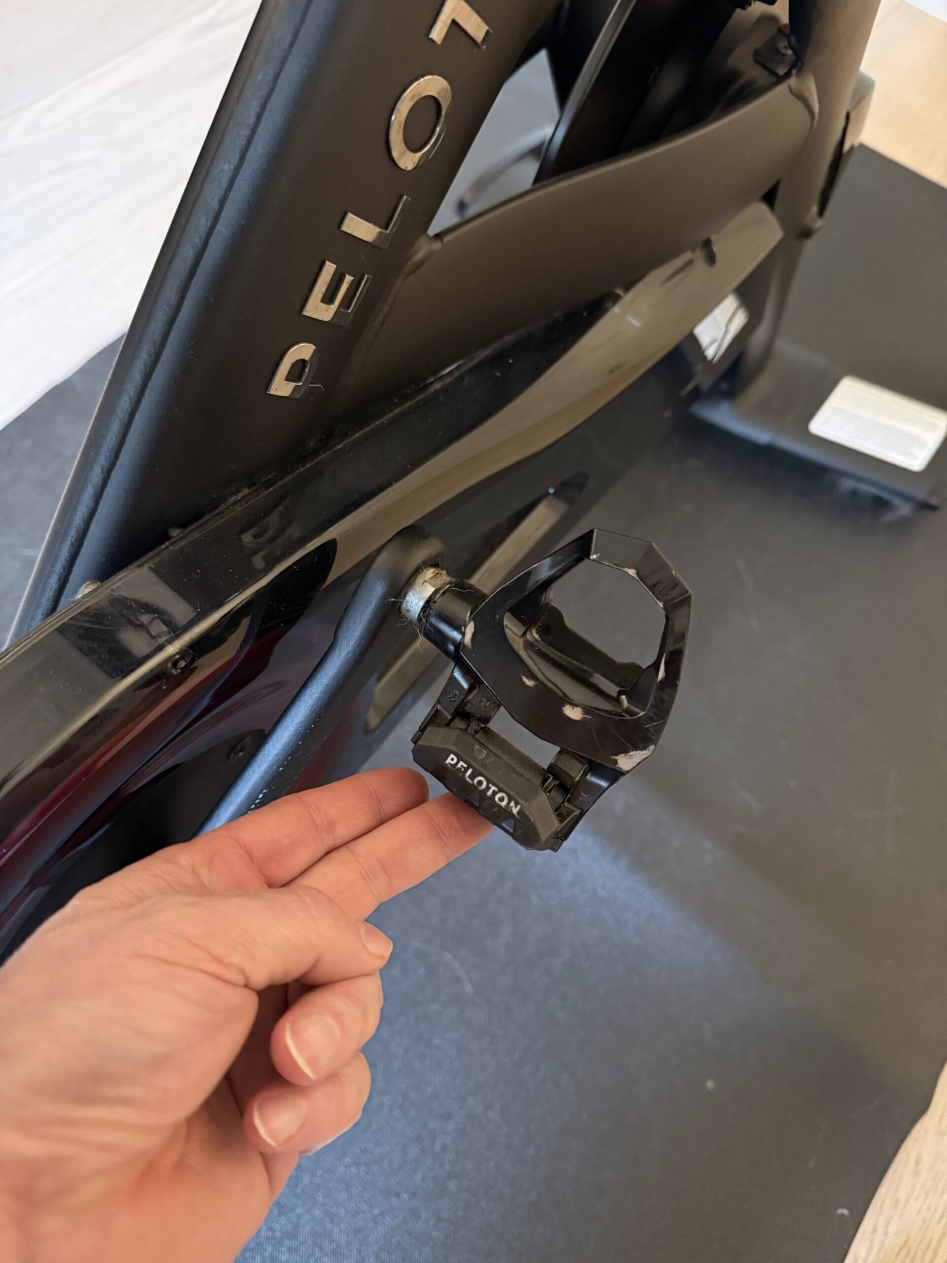 2020 Peloton Bike Plus Works Well with Shoes Mat and Weights – San Francisco, CA - Image 3