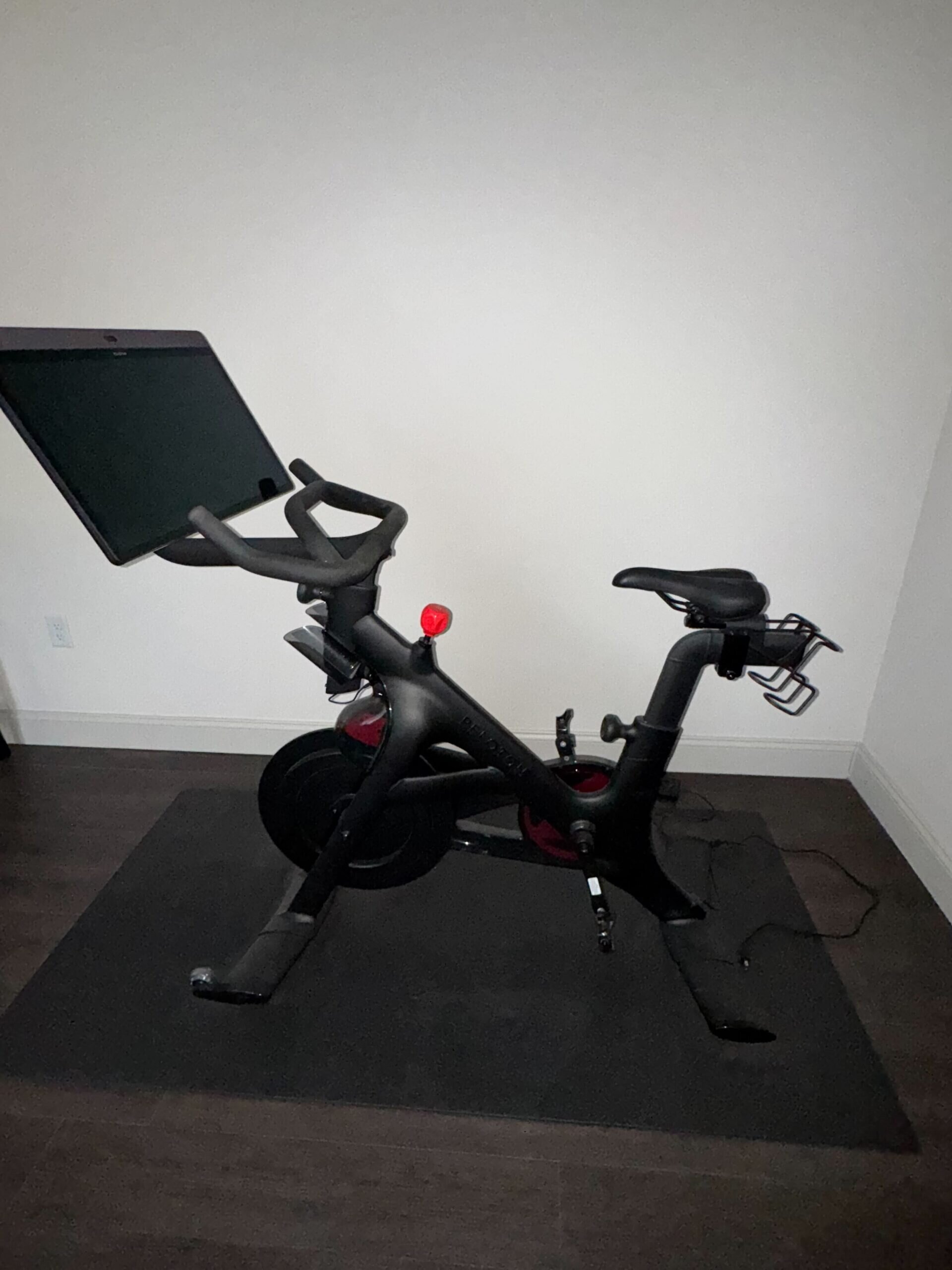 2020 Peloton Bike Plus Very Good Condition with Mat and Shoes – North Andover, MA - Image 2
