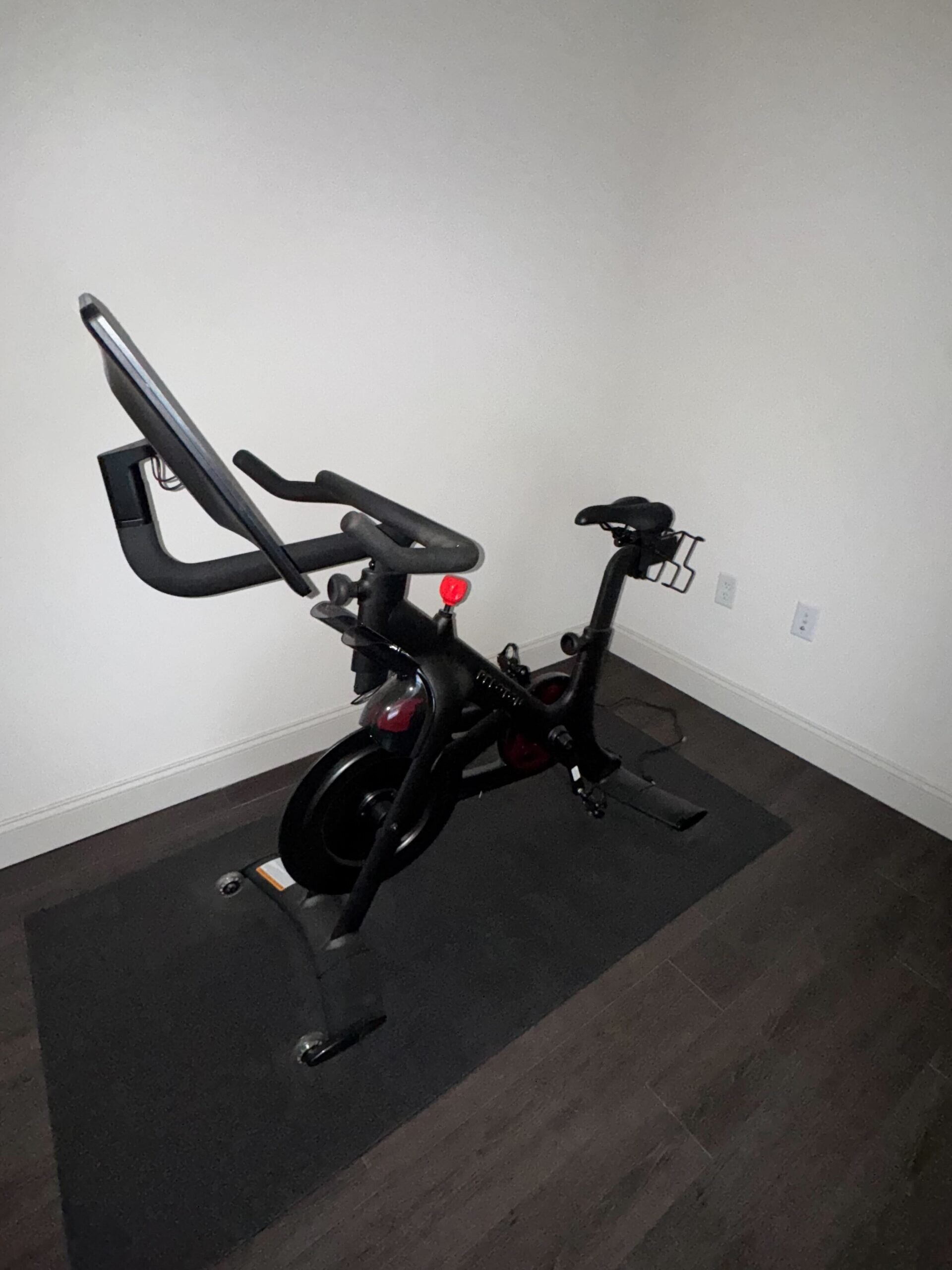 2020 Peloton Bike Plus Very Good Condition with Mat and Shoes – North Andover, MA - Image 3