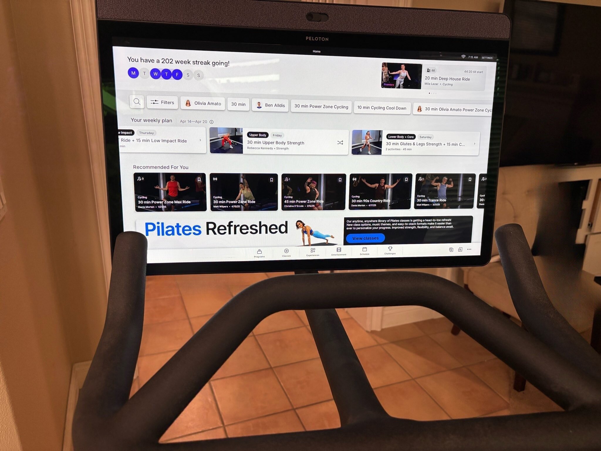 2020 Peloton Bike Plus Over 500 Rides Excellent Condition – Rancho Santa Margarita, CA - Image 2