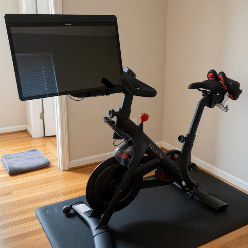 2023 Peloton Bike Plus – Very Good Condition, Includes Mat – Southfield, MI