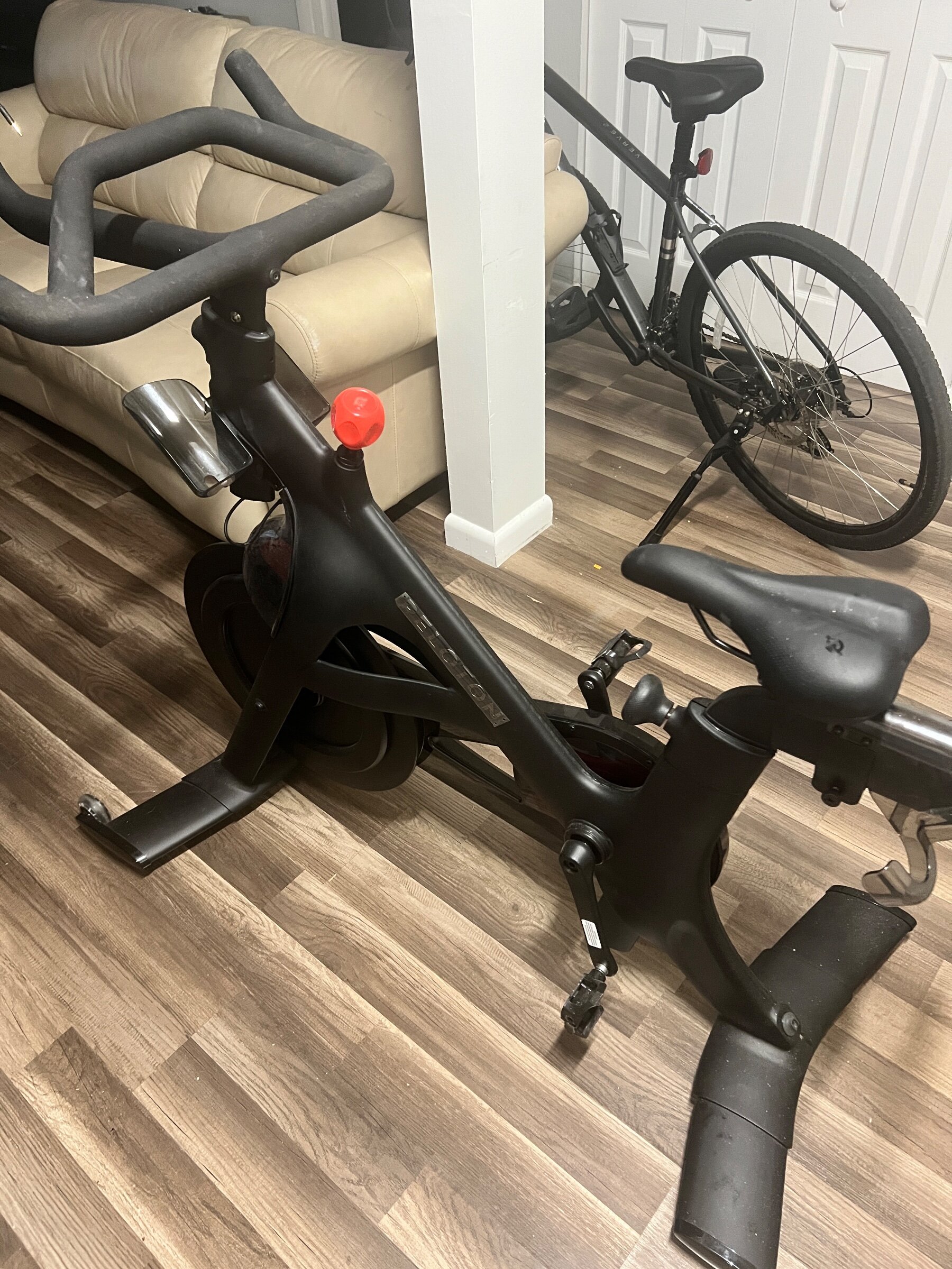 2022 Peloton Bike Plus – Good Condition, Includes Shoes & Mat – Tampa, FL - Image 3