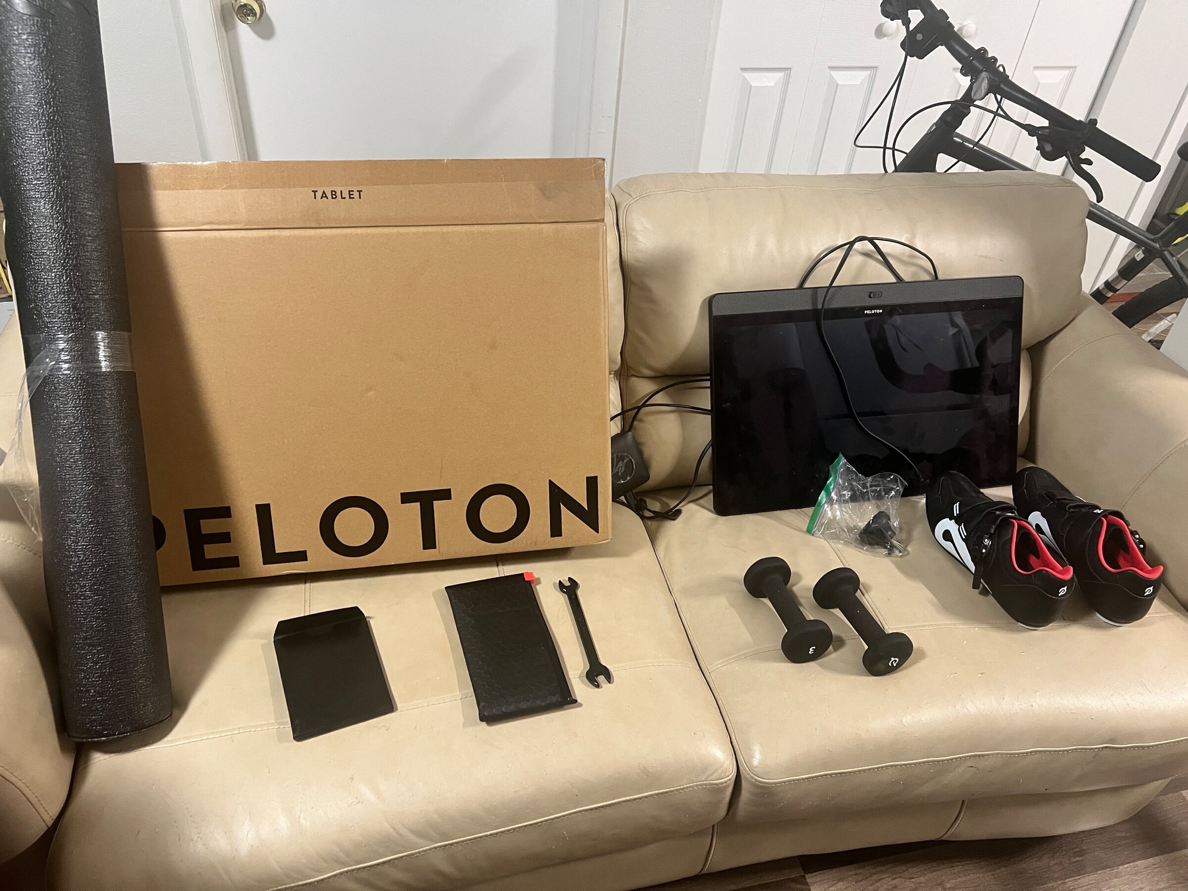 2022 Peloton Bike Plus – Good Condition, Includes Shoes & Mat – Tampa, FL - Image 5