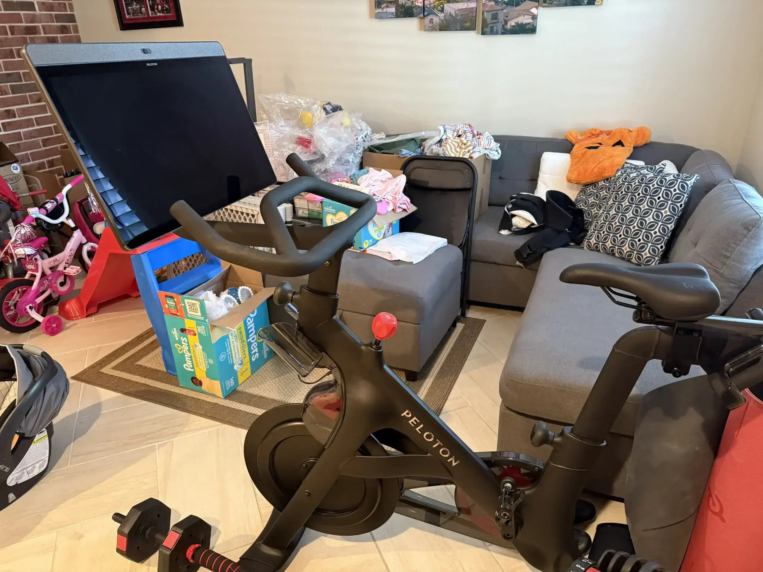 2021 Peloton Bike Plus – Excellent Condition, Low Miles – Buena Park, CA - Image 3