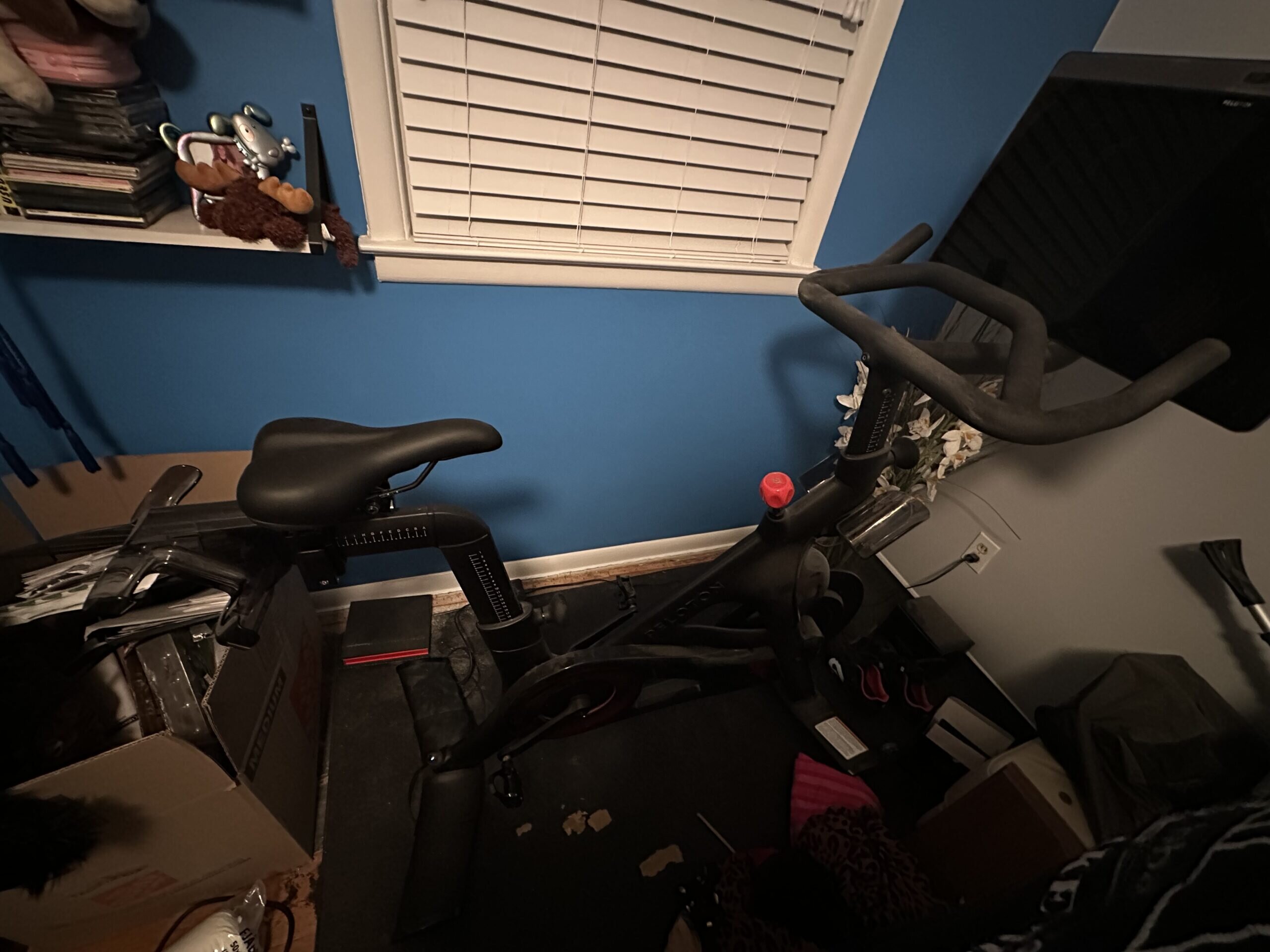 2024 Peloton Bike Plus Excellent Condition with Mat and Weights – Troy, MI - Image 2