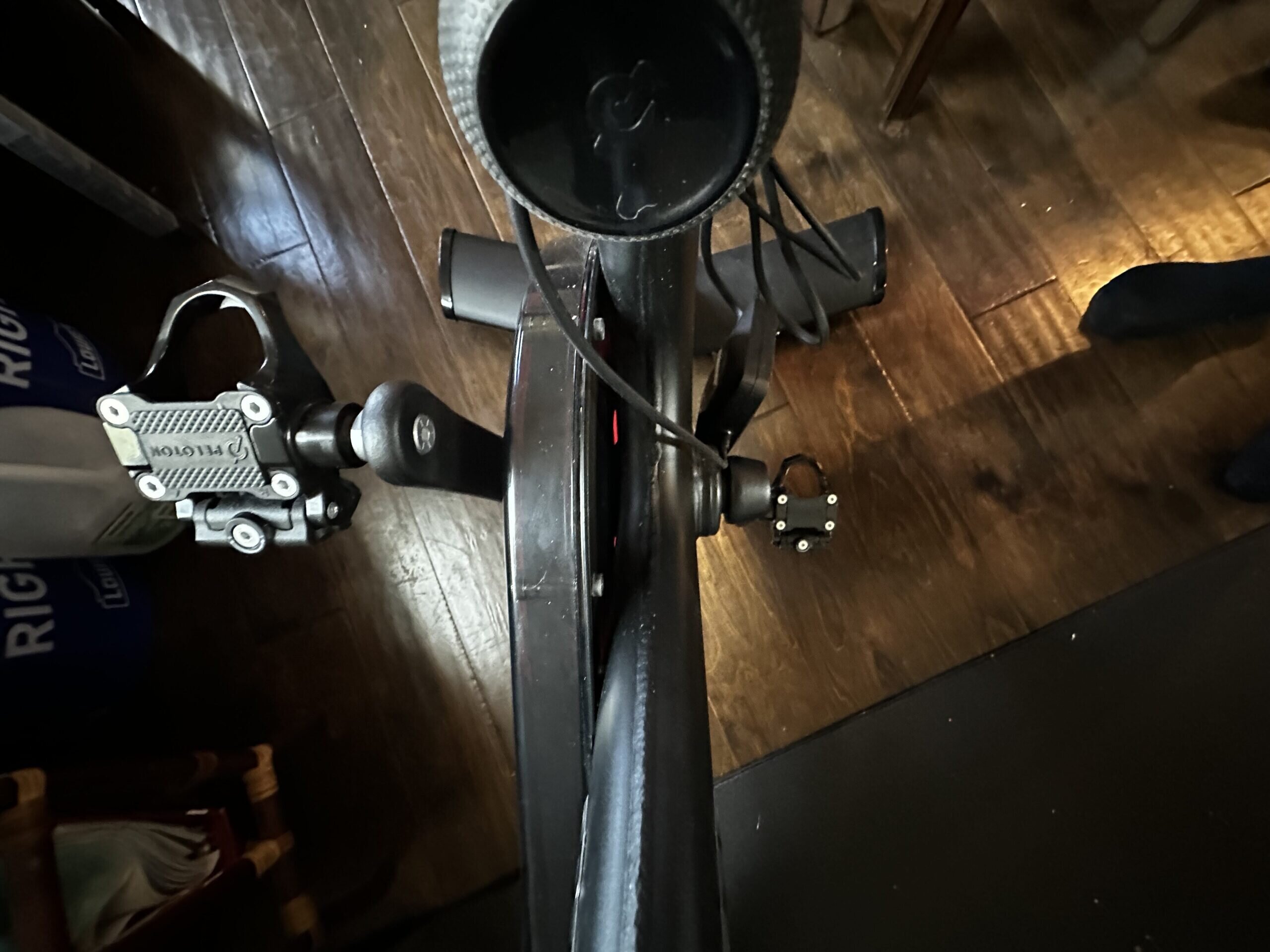 2021 Peloton Bike Plus Excellent Condition with Mat Shoes and Weights – Mount Holly, NC - Image 9
