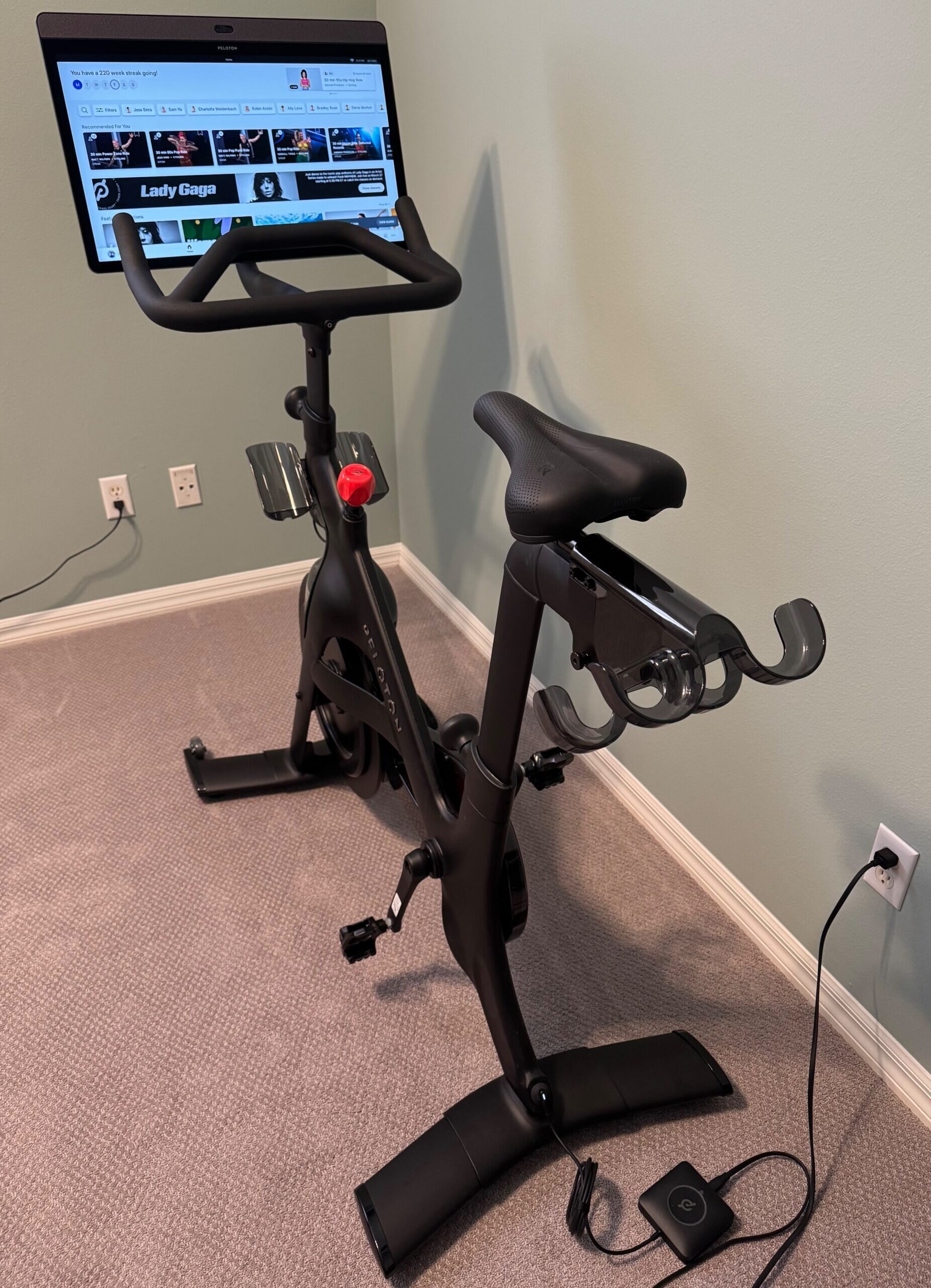 2021 Peloton Bike Plus, Almost 324 Rides, Orlando - Image 2