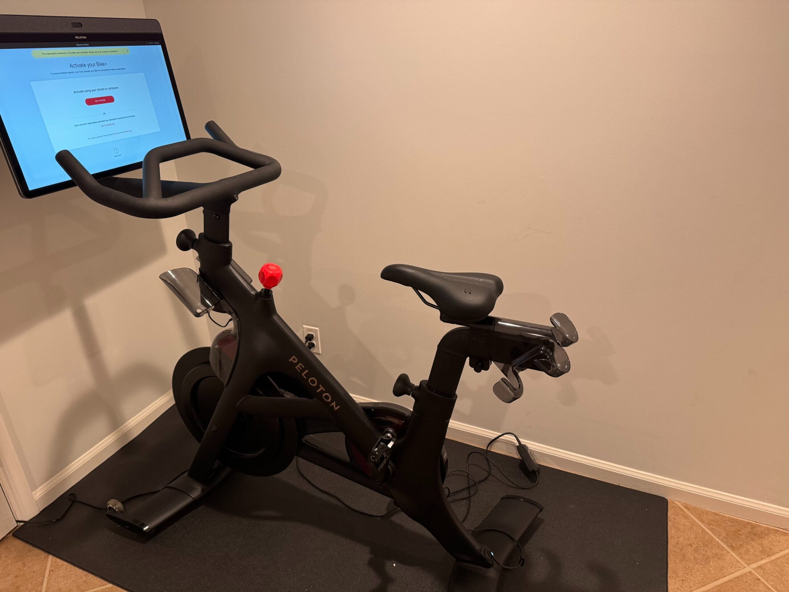Like-New 2021 Peloton Bike Plus, ~12 Rides, Millburn - Image 2