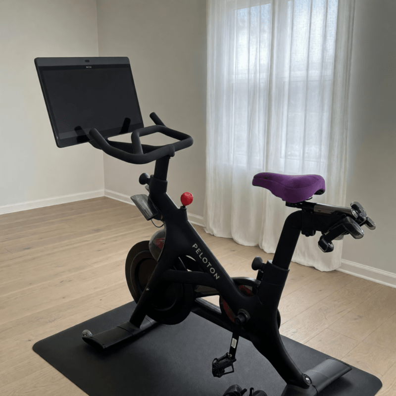 2021 Peloton Bike Plus Excellent Condition with Shoes and Mat