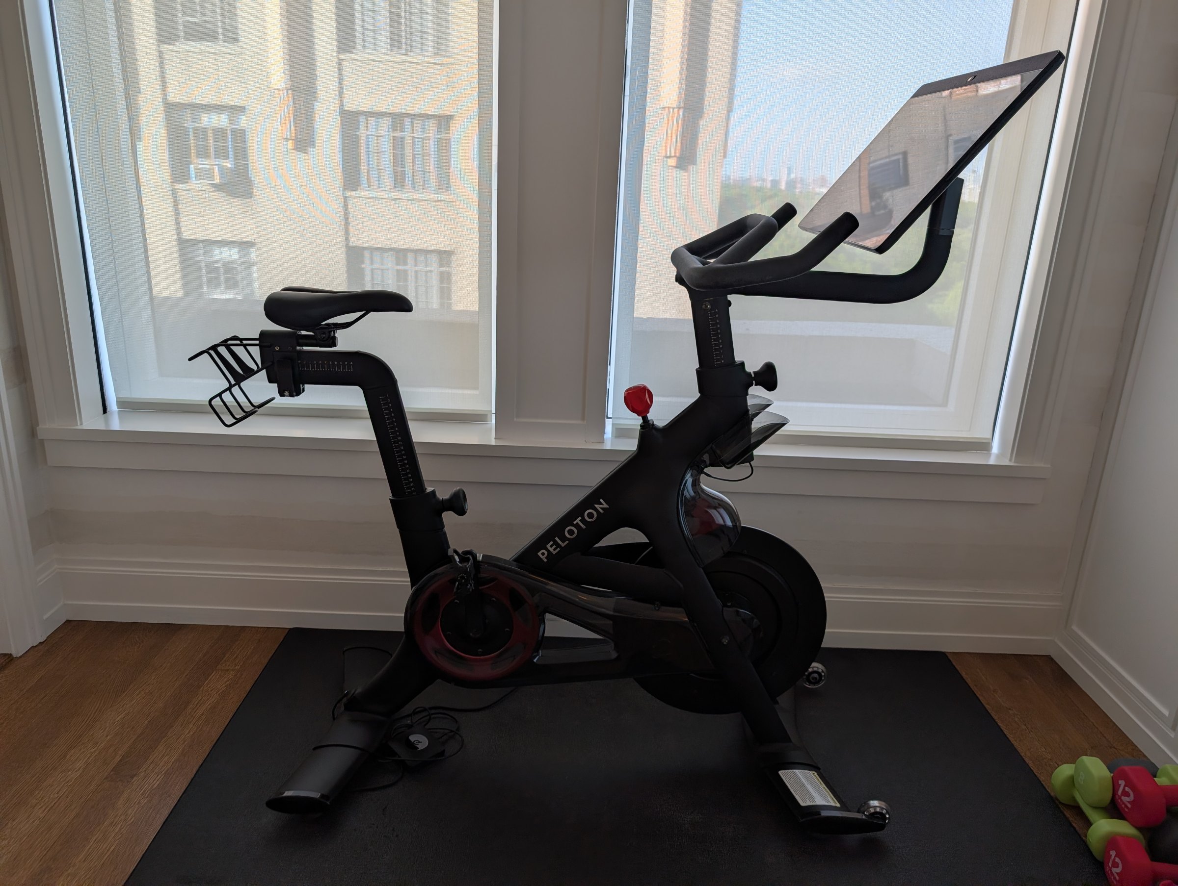 2020 Peloton Bike Plus – Very Good Condition, Includes Mat – New York, NY - Image 3