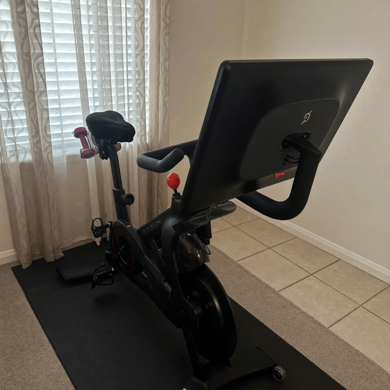 2022 Peloton Bike+ Gently Used w/ Mat & Weights – Avondale, AZ